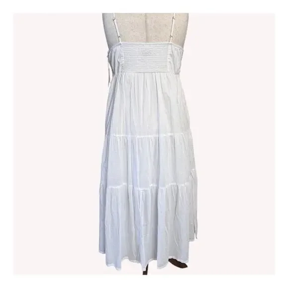 NWT Chelsea•28 Boho Maxi Sundress w/ Crocheted Bodice, Wm's Lg - Picture 4 of 10